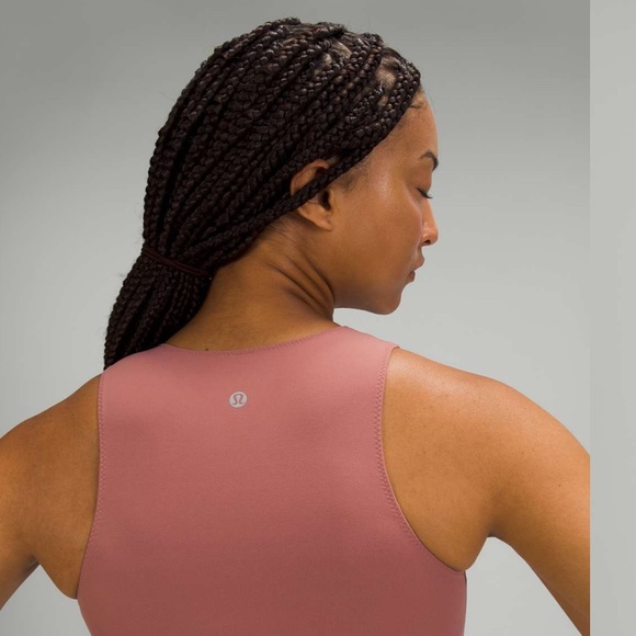 Lululemon Nulu and Mesh Yoga Tank Top
Jewel Emboss Spiced Chai NWT - Picture 3 of 12